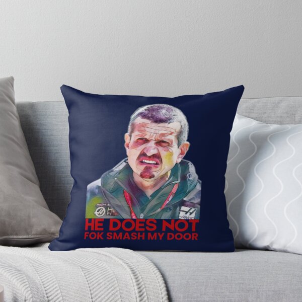 Item preview, Guenther Steiner F1 He Does Not Fok Smash My Door  designed and sold by philomenavera.
