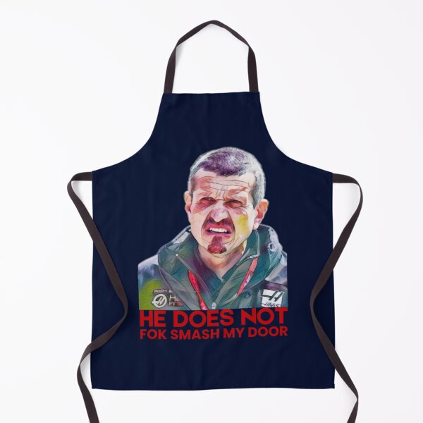 Item preview, Guenther Steiner F1 He Does Not Fok Smash My Door designed and sold by philomenavera.