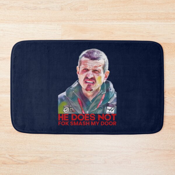 Item preview, Guenther Steiner F1 He Does Not Fok Smash My Door  designed and sold by philomenavera.