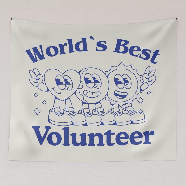 Item preview, World`s Best Volunteer designed and sold by Anniko Art Studio.