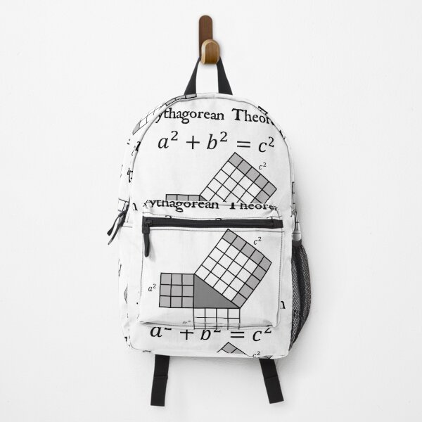 Item preview, Nerdy Vintage  Pythagorean Theorem 3-4-5 Triangle Math Teacher Black Text designed and sold by MathWare MathClips.