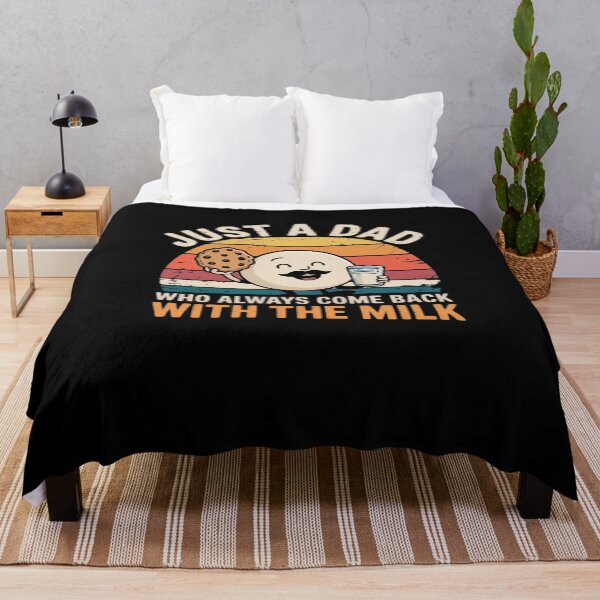 Item preview, Just A Dad Who Always Came Back With The Milk Father's Day designed and sold by VasilisLamArt.