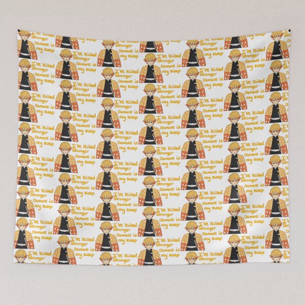 Item preview, Zenitsu Agatsuma: I’ve killed stronger demons in my sleep designed and sold by Classylady1Of4.