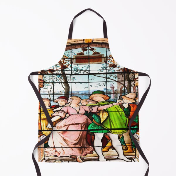 Item preview, Courtly Dance — Renaissance Stained Glass designed and sold by IlluminatedPage.