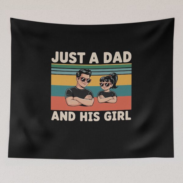 Item preview, Just A Dad And His Girl Daddy Father's Day 2025 designed and sold by VasilisLamArt.