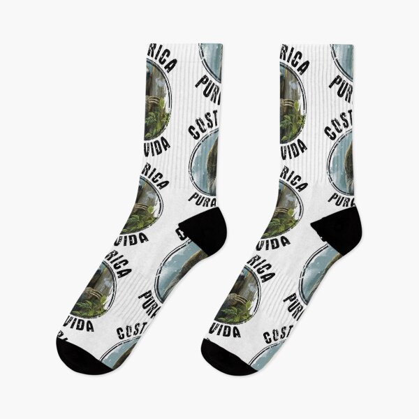 Item preview, Costa Rica - Pura Vida (with Black Lettering) designed and sold by VelvetRoom.