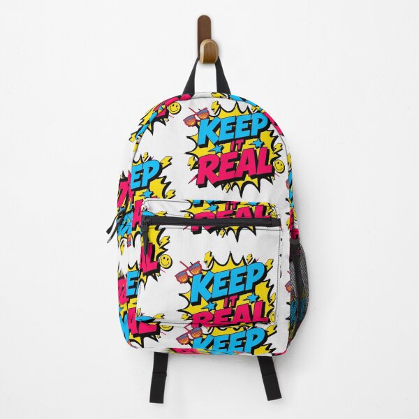 Item preview, Keep It Real — Bold Retro Pop Typography Design designed and sold by ArtBySylvia.
