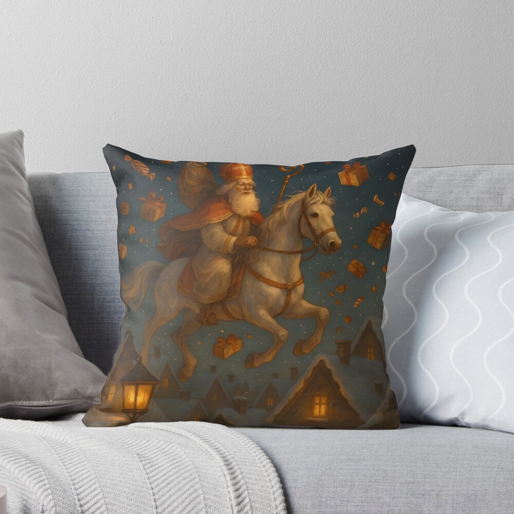 Item preview, Throw Pillow designed and sold by AI-Only.