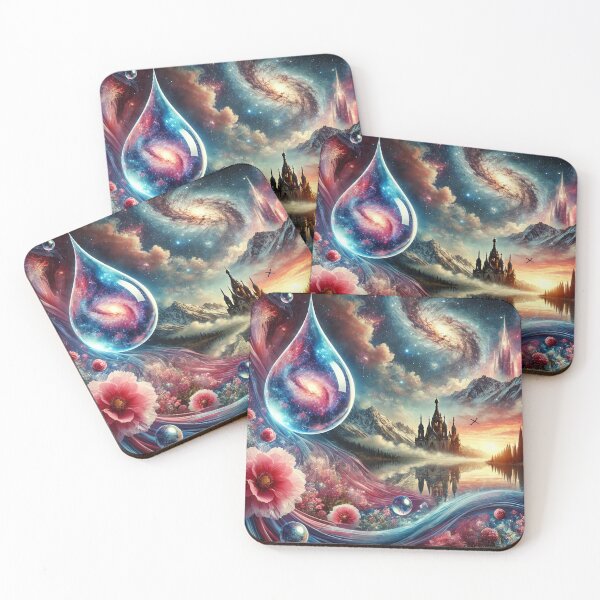 Item preview, Cosmic Castle and Liquid Galaxy – A surreal dream at the edge of the universe designed and sold by Tommandjerry.