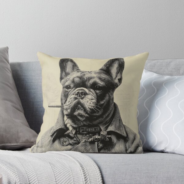 Item preview, FRENCH BULLDOG SMOKING - the code,page 7 designed and sold by lautir.