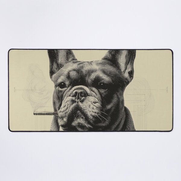Item preview, FRENCH BULLDOG SMOKING - the code,page 7 designed and sold by lautir.