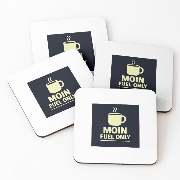 Item preview, Moin Fuel Only – Funny North German Coffee Design | Moin Saying for Coffee Lovers designed and sold by Fies-und-Fein.