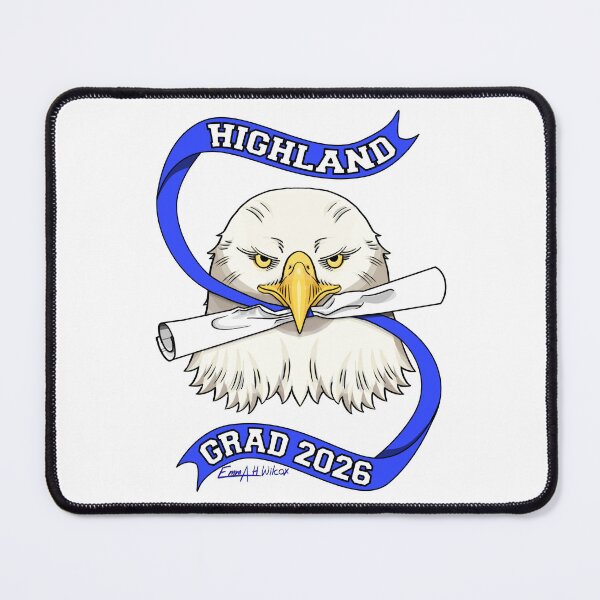Item preview, BLUE - Eagle Grad Design designed and sold by TwinGears.