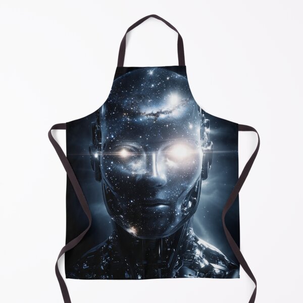 Item preview, Starborn Mind – The Cosmic Android designed and sold by VisionaryVeils.