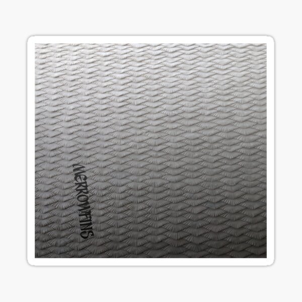 Black and white gradient Sticker