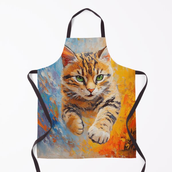 Item preview, Bengal Cat Leaping Through Fire and Ice designed and sold by CuongArtLab.