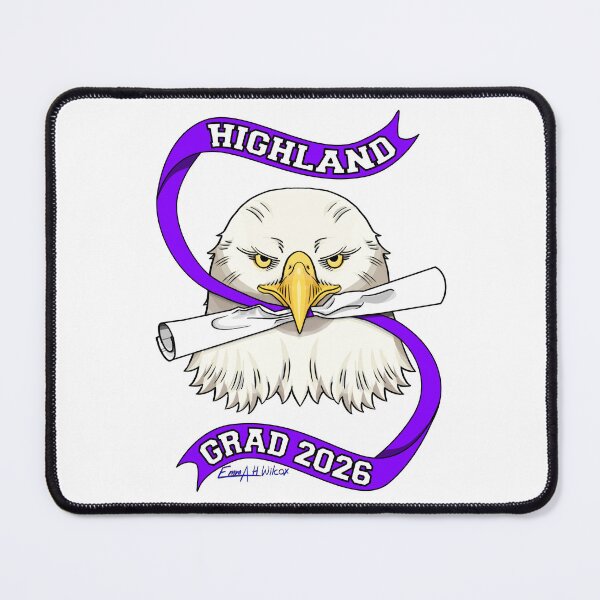 Item preview, PURPLE - Eagle Grad Design designed and sold by TwinGears.