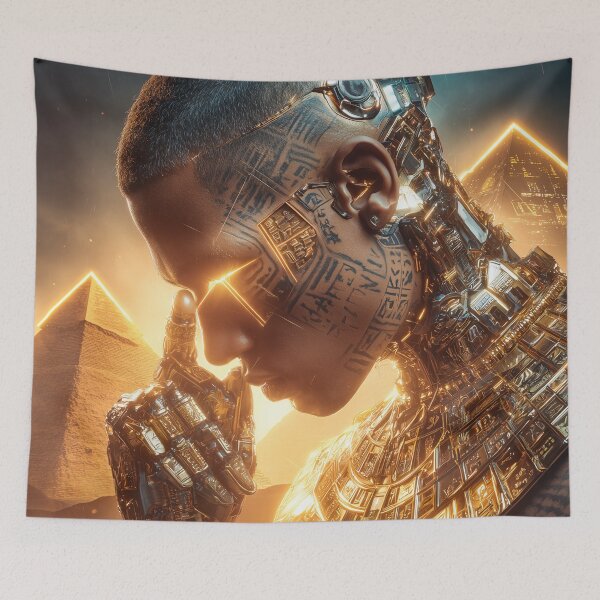 Item preview, Neo Pharaoh – The Awakening of Future Royalty designed and sold by VisionaryVeils.
