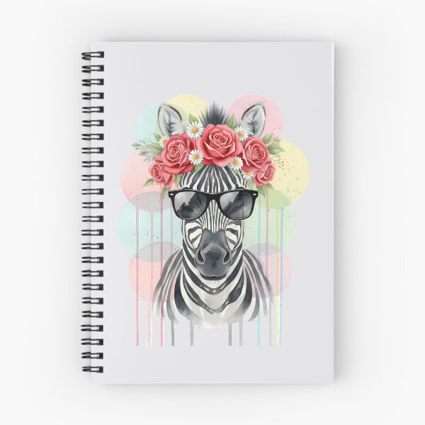 Artikelvorschau, Pop Zebra Aquarellkunst – Wilde Haltung entworfen und verkauft von ARVMAC.