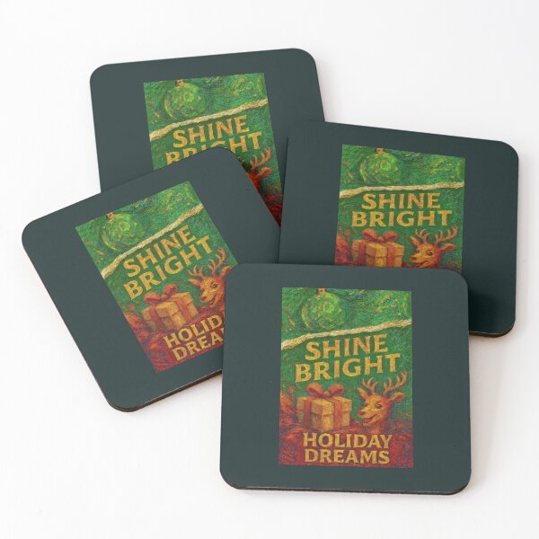 Item preview, Impasto-Style Winter Scene with Rich Colors and Joyful Seasonal Details designed and sold by SplashTastic.