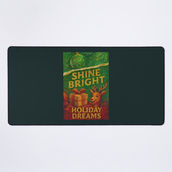 Item preview, Impasto-Style Winter Scene with Rich Colors and Joyful Seasonal Details designed and sold by SplashTastic.