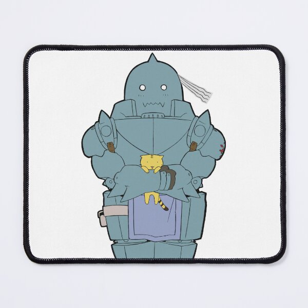 Item preview, Alphonse Elric Holding Cat designed and sold by taroxstudio.
