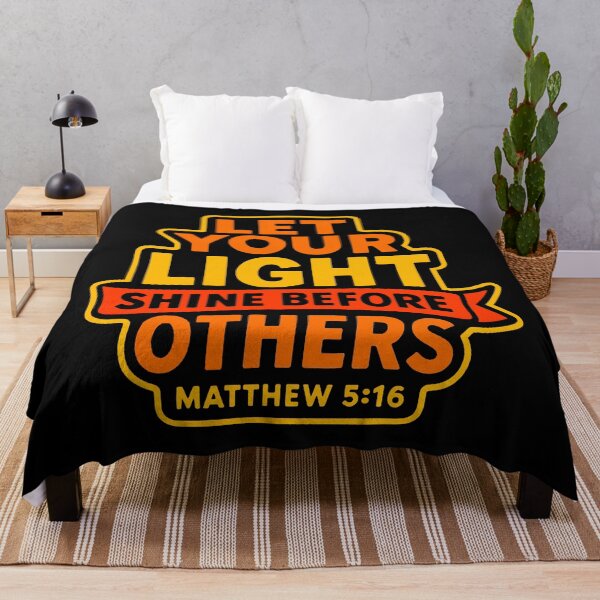 Item preview, Matthew 5:16 Let Your Light Shine Before Others designed and sold by plushism.