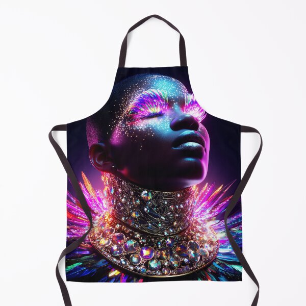 Item preview, Luminous Royalty – The Neon Plume designed and sold by VisionaryVeils.