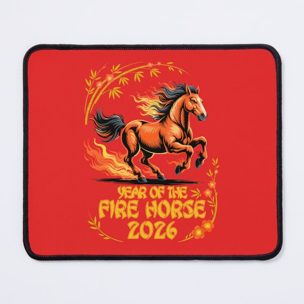 Item preview, 2026 Year of the Fire Horse: Chinese Lunar Zodiac New Year Art designed and sold by elynne9.