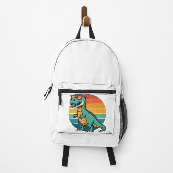 Item preview, Retro T-Rex Dinosaur with Sunglasses Vintage Sunset Design designed and sold by ArtfulWeave.