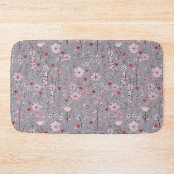 Item preview, Delicate meadow on a gray background designed and sold by Alex  Blud.