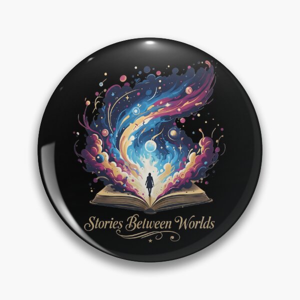 Item preview, Stories Between Worlds – Fantasy Bookworm designed and sold by SidTastic .