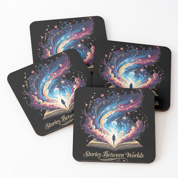 Item preview, Stories Between Worlds – Fantasy Bookworm designed and sold by SidTastic .