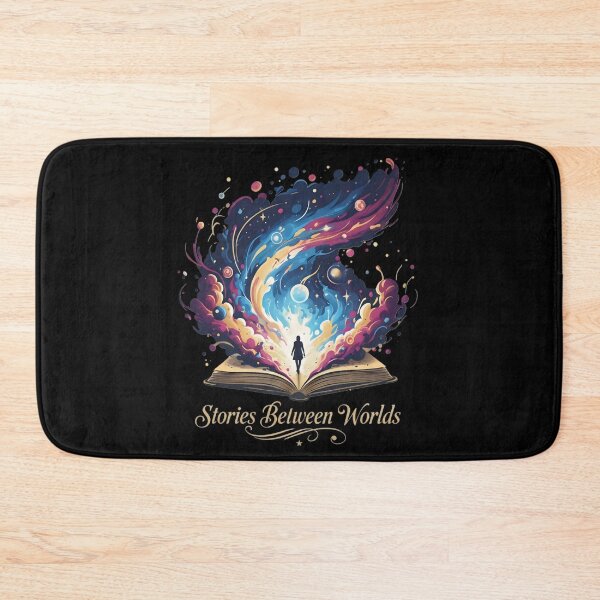 Item preview, Stories Between Worlds – Fantasy Bookworm designed and sold by SidTastic .