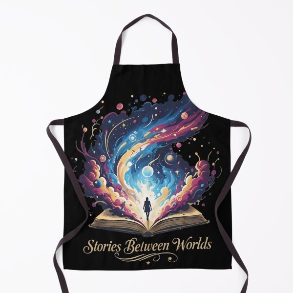 Item preview, Stories Between Worlds – Fantasy Bookworm designed and sold by SidTastic .