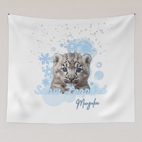 Item preview, A snow leopard in Mongolia designed and sold by Sokono.