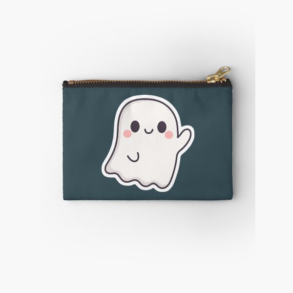 Item preview, Kawaii Ghost – Cute Smiling Spirit with Blush Cheeks designed and sold by TrendyDesign159.