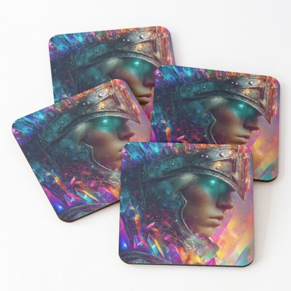 Item preview, Crystal Sentinel – Prism-Born Warrior designed and sold by VisionaryVeils.