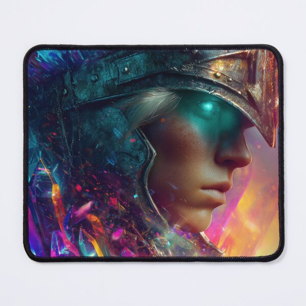 Item preview, Crystal Sentinel – Prism-Born Warrior designed and sold by VisionaryVeils.