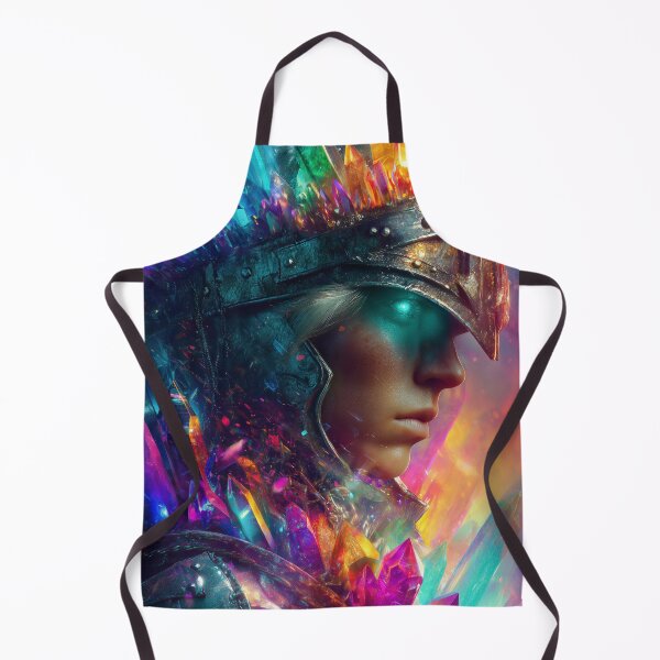 Item preview, Crystal Sentinel – Prism-Born Warrior designed and sold by VisionaryVeils.