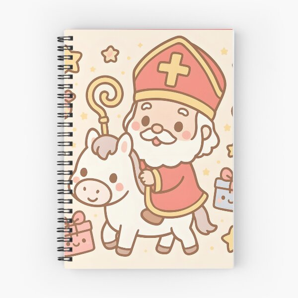 Item preview, Kawaii Saint Nicholas and Horse designed and sold by AI-Only Creations.