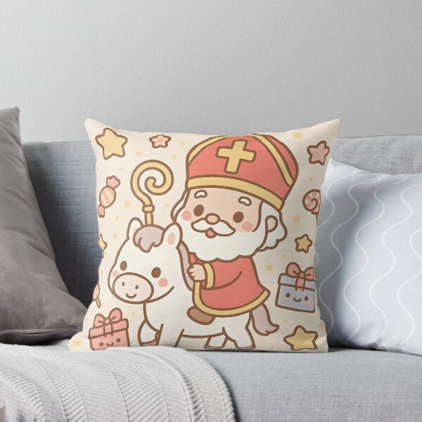 Item preview, Kawaii Saint Nicholas and Horse designed and sold by AI-Only Creations.