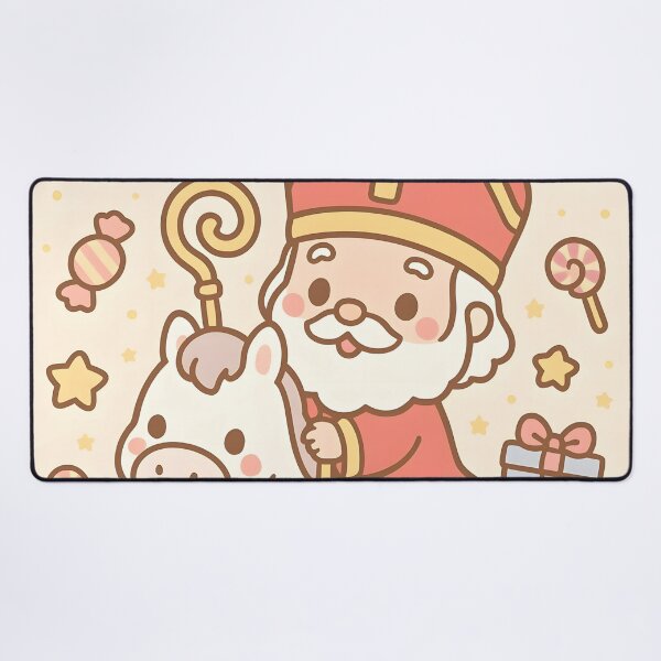 Item preview, Kawaii Saint Nicholas and Horse designed and sold by AI-Only Creations.