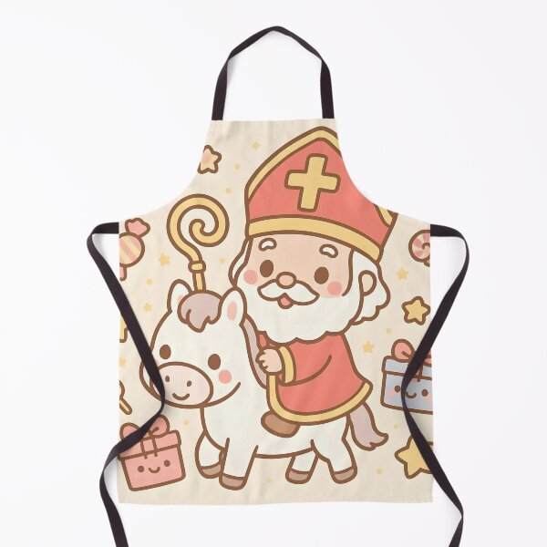 Item preview, Kawaii Saint Nicholas and Horse designed and sold by AI-Only Creations.
