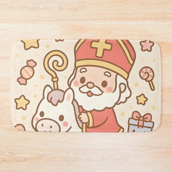 Item preview, Kawaii Saint Nicholas and Horse designed and sold by AI-Only Creations.