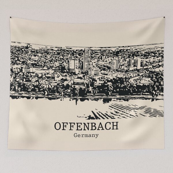 Item preview, Offenbach - Germany designed and sold by Lakeric Cityscapes.