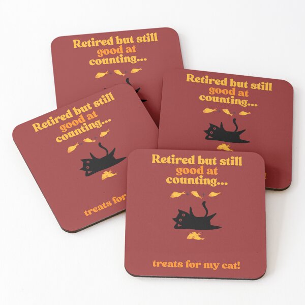 Item preview, Retired Accountant And Cat Lover designed and sold by artByJustyna.