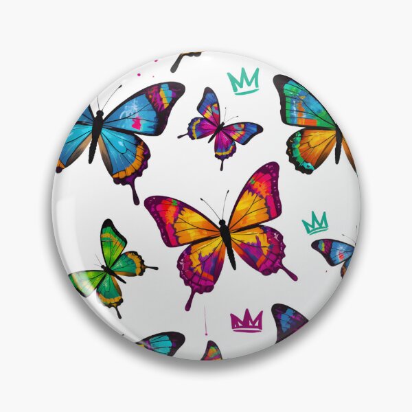 Item preview, COLORFUL STREET ART BUTTERFLY PATTERN designed and sold by infinitearte.