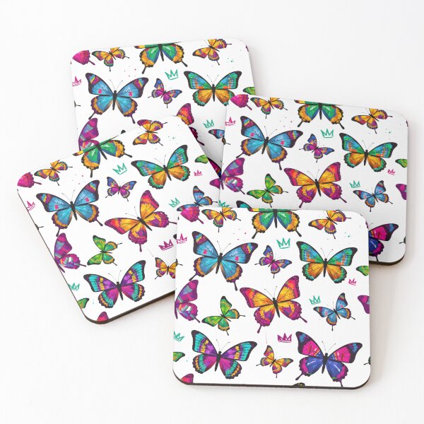 Item preview, COLORFUL STREET ART BUTTERFLY PATTERN designed and sold by infinitearte.