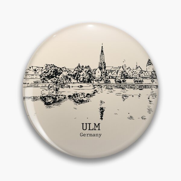 Artikelvorschau, Ulm - Deutschland entworfen und verkauft von Lakeric Cityscapes.